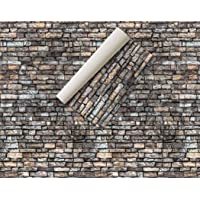 Lámina adhesiva Madera y piedras - vinilos para muebles - lámina decorativa- aspecto real- lámina para muebles- vinilo…